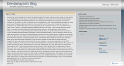 Desktop Screenshot of dervismayasi.wordpress.com