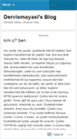 Mobile Screenshot of dervismayasi.wordpress.com