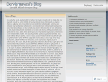 Tablet Screenshot of dervismayasi.wordpress.com
