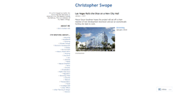 Desktop Screenshot of christopherswope.wordpress.com