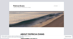 Desktop Screenshot of patriciaevans.wordpress.com