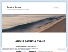 Tablet Screenshot of patriciaevans.wordpress.com