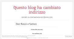 Desktop Screenshot of mariadilorenzo.wordpress.com