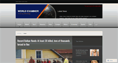 Desktop Screenshot of examineropinion.wordpress.com