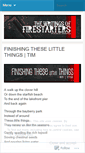 Mobile Screenshot of firestarterswriting.wordpress.com