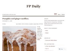 Tablet Screenshot of foodporndaily.wordpress.com