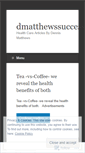 Mobile Screenshot of dmatthewssuccess.wordpress.com