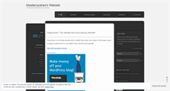 Desktop Screenshot of mastercookiez.wordpress.com