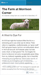 Mobile Screenshot of morrisoncorner.wordpress.com