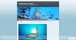 Desktop Screenshot of hawaiidive.wordpress.com