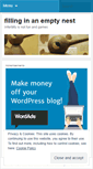 Mobile Screenshot of myemptynest.wordpress.com