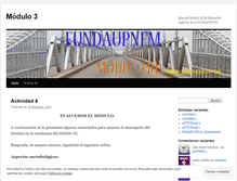 Tablet Screenshot of moduloiii2011.wordpress.com