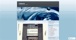 Desktop Screenshot of conagua.wordpress.com