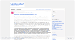 Desktop Screenshot of caremeridian.wordpress.com