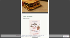 Desktop Screenshot of forlettersneversent.wordpress.com