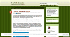 Desktop Screenshot of elcomunsentido.wordpress.com