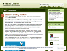 Tablet Screenshot of elcomunsentido.wordpress.com