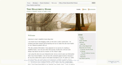 Desktop Screenshot of healthfulhome.wordpress.com