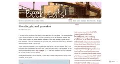 Desktop Screenshot of beekeats.wordpress.com