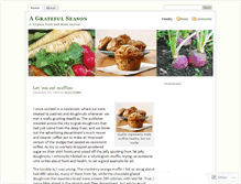 Tablet Screenshot of gratefulseason.wordpress.com