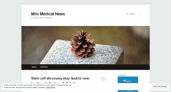 Desktop Screenshot of minimednews.wordpress.com