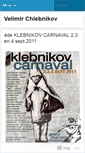 Mobile Screenshot of khlebnikov.wordpress.com