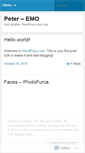 Mobile Screenshot of petersantino.wordpress.com