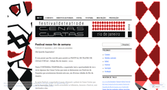 Desktop Screenshot of festivaldecenascurtas.wordpress.com