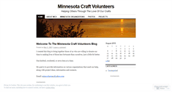 Desktop Screenshot of minnesotavol.wordpress.com