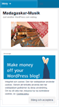 Mobile Screenshot of malagasymusic.wordpress.com