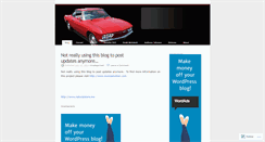 Desktop Screenshot of corvairturbo.wordpress.com