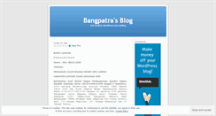 Desktop Screenshot of bangpatra.wordpress.com