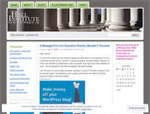 Tablet Screenshot of hall1nstitute.wordpress.com
