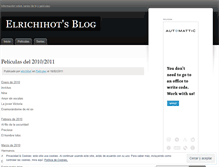 Tablet Screenshot of elrichihot.wordpress.com