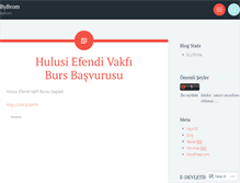 Tablet Screenshot of bybrom.wordpress.com