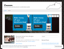 Tablet Screenshot of loucavore.wordpress.com