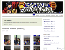 Tablet Screenshot of captainbarangay.wordpress.com