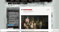 Desktop Screenshot of mikeblackaby.wordpress.com