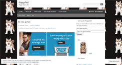 Desktop Screenshot of doggyfoot.wordpress.com