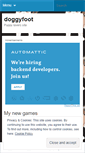 Mobile Screenshot of doggyfoot.wordpress.com