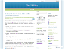 Tablet Screenshot of cor2blog.wordpress.com