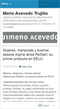 Mobile Screenshot of marioacevedotrujillo.wordpress.com