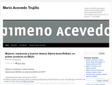 Tablet Screenshot of marioacevedotrujillo.wordpress.com