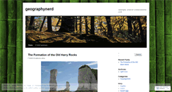 Desktop Screenshot of geographynerd.wordpress.com