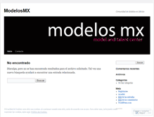 Tablet Screenshot of modelosmx.wordpress.com