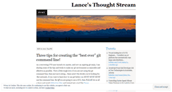 Desktop Screenshot of lancespeelmon.wordpress.com