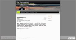 Desktop Screenshot of karikumpulainen.wordpress.com