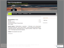 Tablet Screenshot of karikumpulainen.wordpress.com