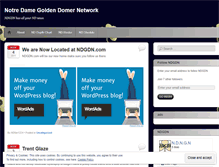 Tablet Screenshot of ndgdn.wordpress.com