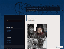 Tablet Screenshot of facesofbangladesh.wordpress.com